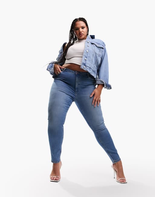 Asos curve hot sale denim jacket