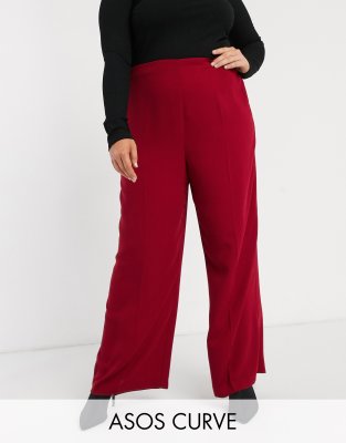 curve wide leg trousers