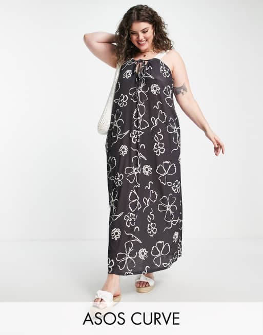 Asos big size dress hotsell