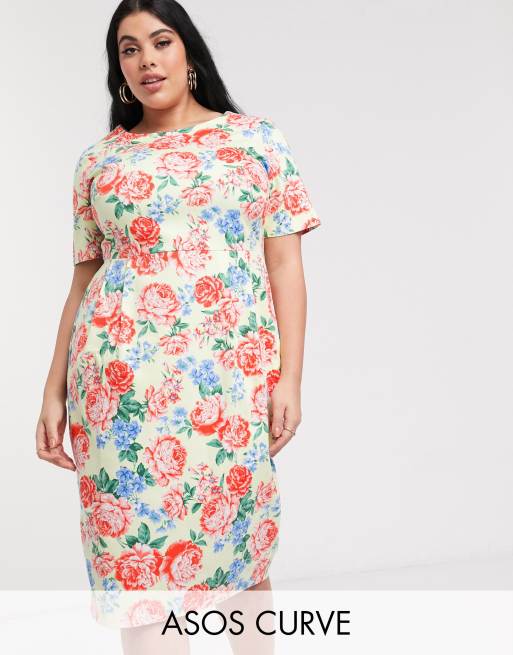 Asos curve wiggle store dress