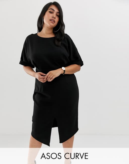 Asos curve cheap wiggle dress