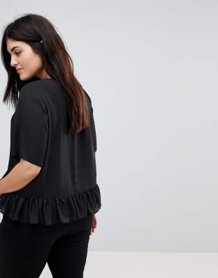 asos ruffle shirt