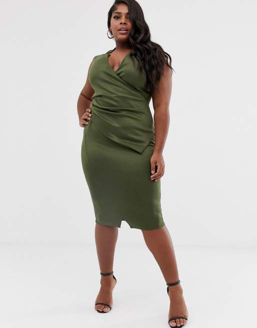 Collared pencil outlet dress