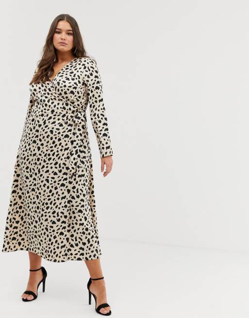 Asos curve 2024 leopard print