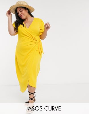short yellow sundress