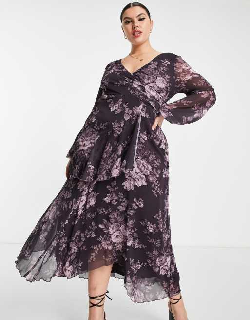 Double layer store dress asos