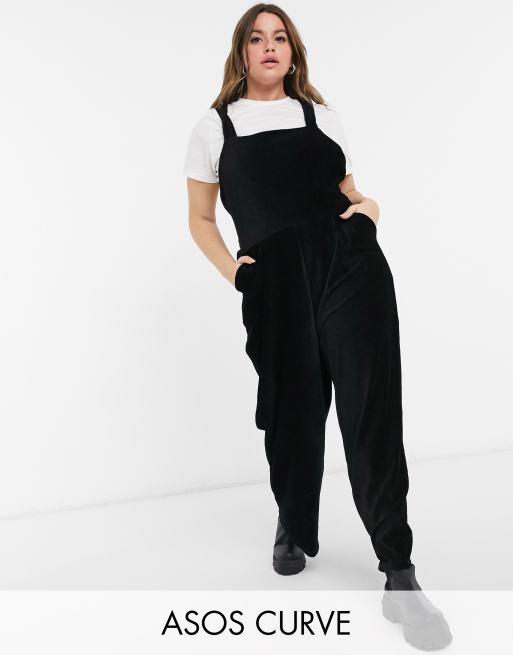 Asos best sale curve overalls