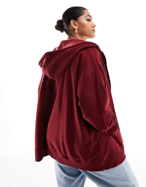 Asos red outlet hoodie