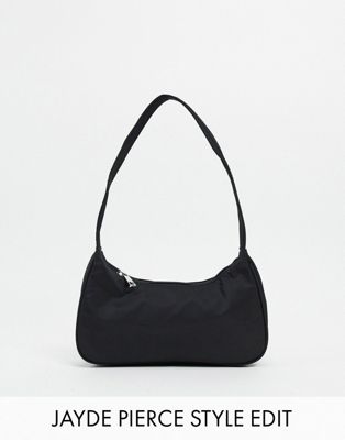 black shoulder bag 90s