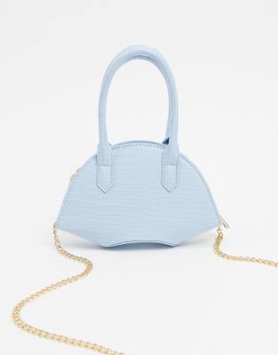 powder blue bag