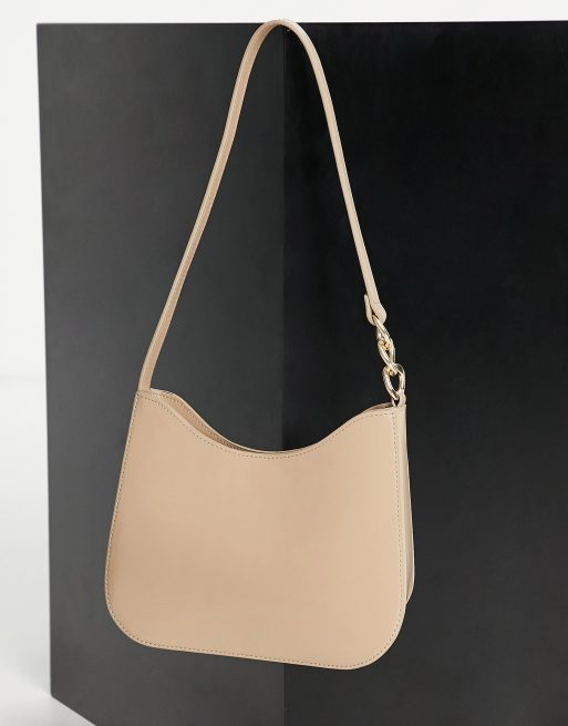 Beige shoulder bag hot sale