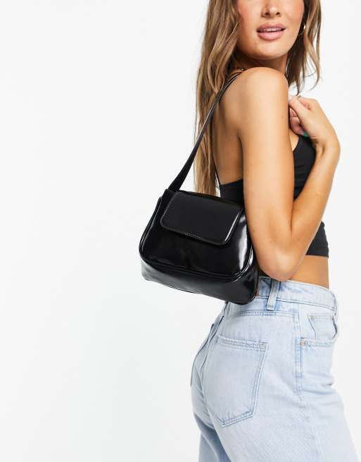Black shoulder bag asos hot sale