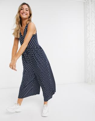 asos polka dot jumpsuit