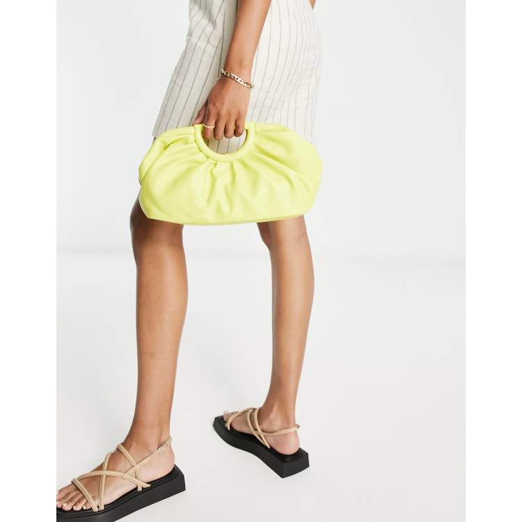 Green clutch best sale bag asos