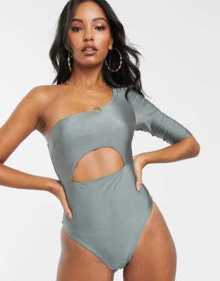 asos one shoulder swimsuit