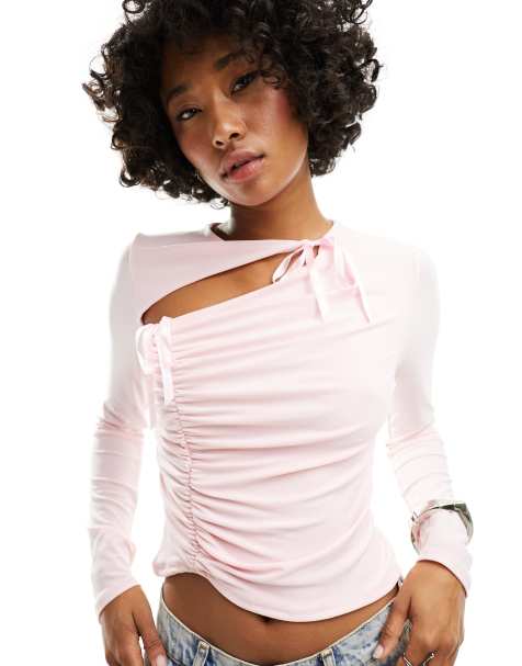 Pink Going Out Tops for Women