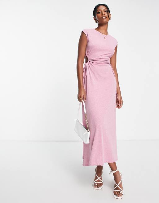 Pink dress cut clearance out