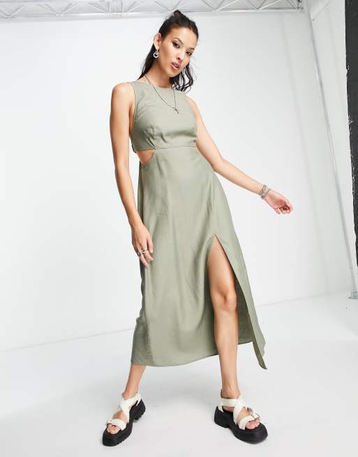 Khaki sundress hotsell