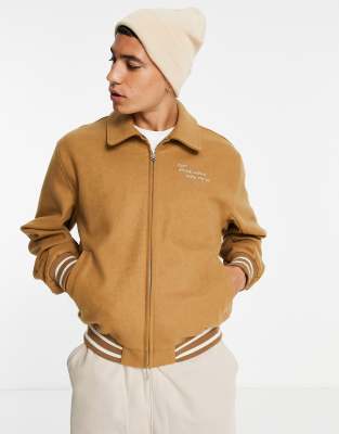 ASOS DESIGN – Czapka beanie o delikatnym splocie z szerokim mankietem w kolorze złamanej bieli