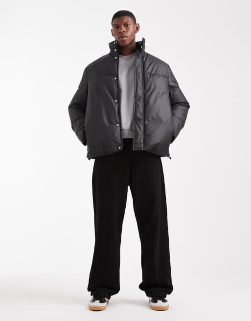 ASOS DESIGN – Czarna puchowa kurtka, 2 z 5