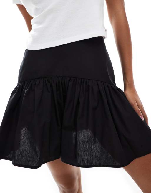 ASOS DESIGN – Czarna spódnica mini z obniżoną talią, 5 z 5
