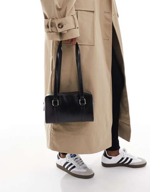 ASOS DESIGN – Czarna torebka na ramię o pudełkowym kroju, 2 z 4