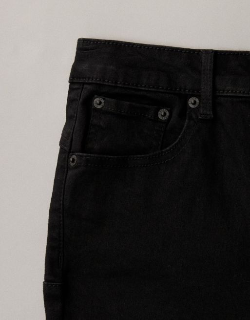 ASOS DESIGN – Czarne bardzo elastyczne jeansy z rozszerzanymi nogawkami, 6 z 7