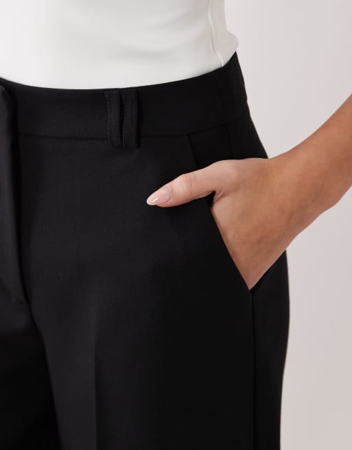 ASOS DESIGN – Czarne bermudy z szerokimi nogawkami, 3 z 5