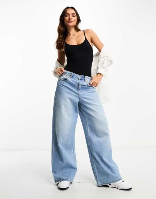 ASOS DESIGN – Czarne bezszwowe body modelujące na cienkich ramiączkach, 3 z 4