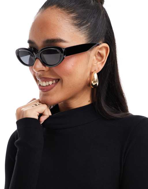 ASOS DESIGN – Czarne body z golfem i długim rękawem, 3 z 4