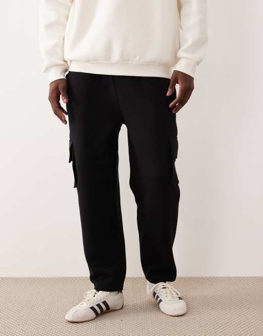 ASOS DESIGN – Czarne bojówkowe joggersy ze zwężanymi nogawkami, 2 z 5