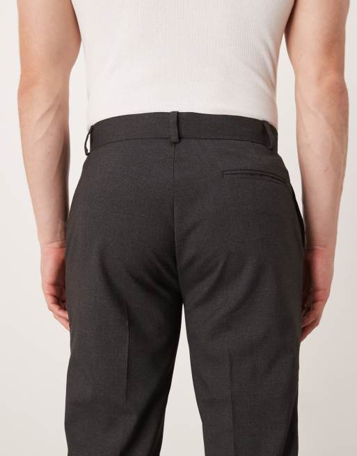 ASOS DESIGN – Czarne eleganckie spodnie o obcisłym kroju, 5 z 5
