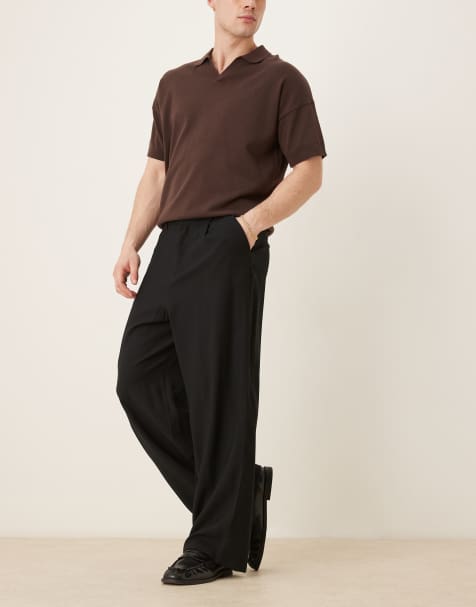 ASOS DESIGN – Czarne eleganckie spodnie - view 1