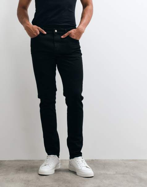 ASOS DESIGN skinny jeans in black  