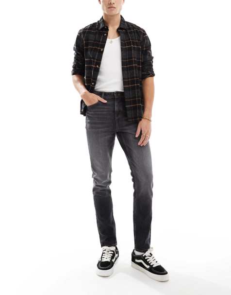 ASOS DESIGN – Czarne jeansy o obcisłym kroju - view 1