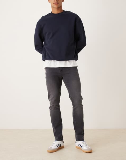 ASOS DESIGN skinny jeans in black