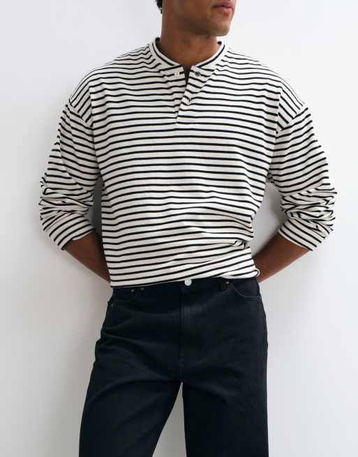 ASOS DESIGN – Czarne jeansy z prostymi nogawkami , 2 z 5