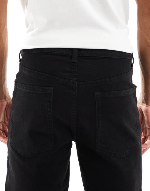ASOS DESIGN – Czarne jeansy ze stretchem o obcisłym kroju, 4 z 5