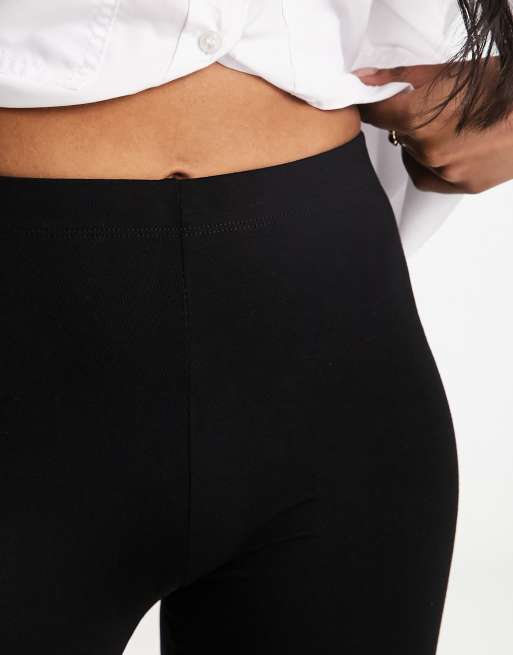 ASOS DESIGN – Czarne krótkie legginsy , 3 z 4