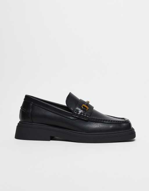 ASOS DESIGN – Czarne loafersy z kwadratowymi noskami, 3 z 5