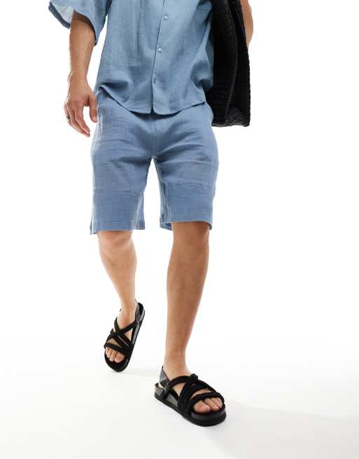 ASOS DESIGN – Czarne sandały ze skrzyżowanymi paskami ze sznurka, 3 z 4