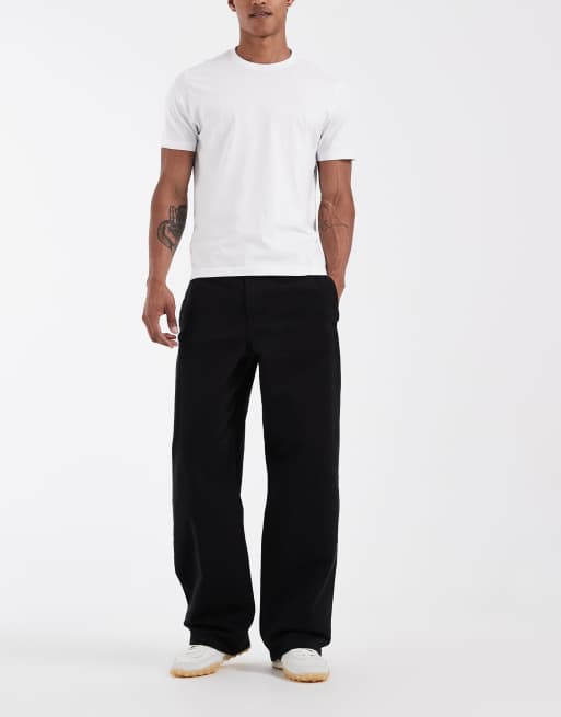 ASOS DESIGN – Czarne spodnie baggy, 3 z 5