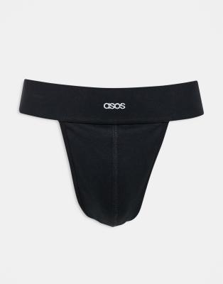 ASOS DESIGN – Czarne stringi