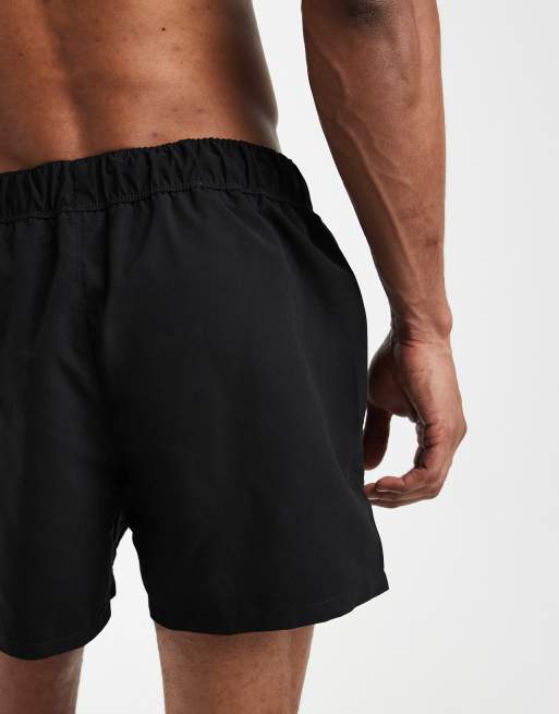 ASOS DESIGN – Czarne szorty kąpielowe o skróconej długości, 5 z 5