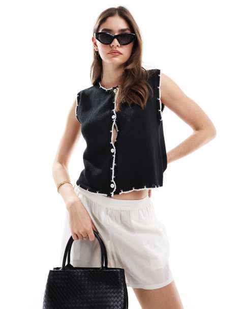 ASOS DESIGN – Czarny kardigan - view 1