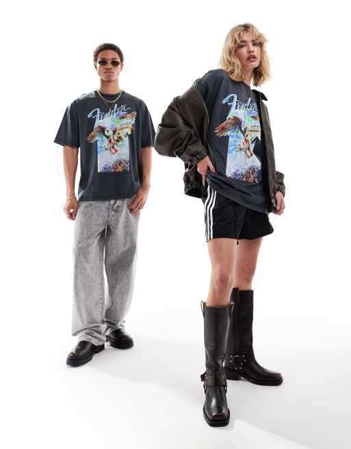 【CPGN STUDIO】24SS★ Grunge Fly Pigment Short Sleeve Tee Resin Og - Short Sleeve T-Shirt for Men | Billabong