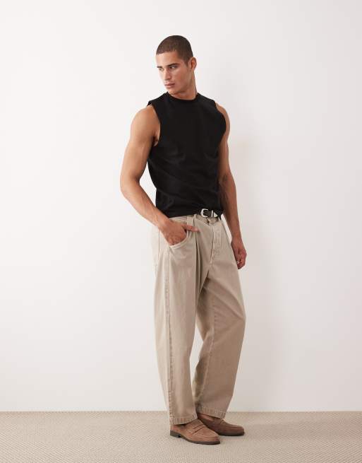 ASOS DESIGN – Czarny top bez rękawów o regularnym kroju, 3 z 5