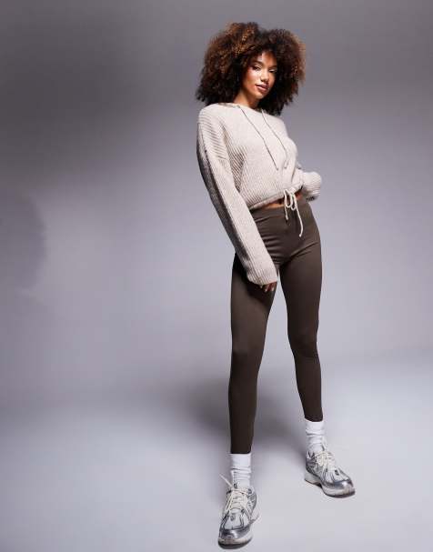 ASOS DESIGN – Czekoladowe legginsy - view 1