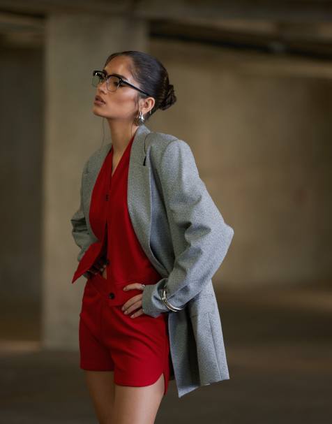 ASOS DESIGN – Czerwone szorty dresowe do biegania - view 1