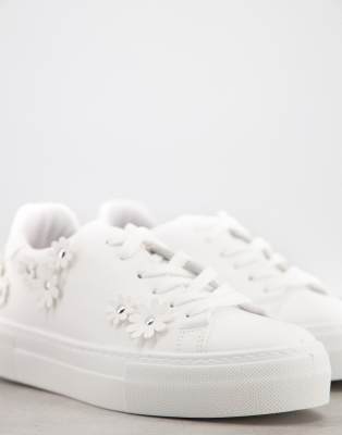 ladies white trainers asos